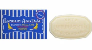 Victoria Suecia Original Huevo Blanco Pack Jabón Facial Lanolina Agg Tval 1 - 3 Juego - Imagen 1 de 4