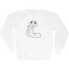 'Cute Snake' Adult Sweatshirt / Sweater / Jumper (Sw018657)