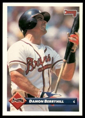 1993 Donruss #78 Damon Berryhill - Image 1 of 2