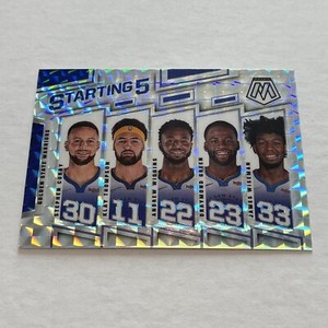 2021-22 MOSAIC STARTING 5 PRIZM GOLDEN STATE WARRIORS Basketball Card #21