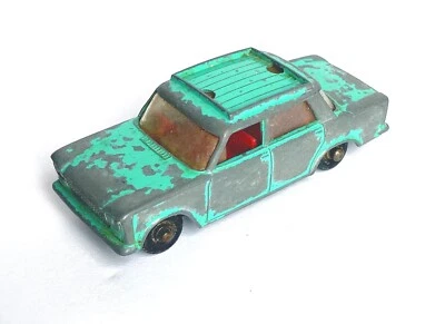 Vintage Matchbox Series 56 FIAT 1500 Die-Cast Car Lesney England Green 2.5" - Imagem 1 de 4