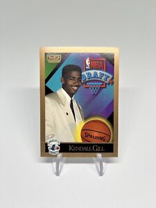 1990 Skybox Kendall Gill 356 Charlotte Hornets Rookie Basketball Card