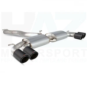 Scorpion 3" Non-Res GPF-Back Exhaust System + Carbon Ascari Tips For Audi SQ2 - Picture 1 of 6