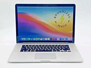 15" MacBook Pro 2013 2.4GHz i7 8GB 512GB Silver Fair + KEYBOARD LIGHT BAD - Picture 1 of 1