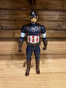 Hasbro 12" Talking Captain America Civil War Figure Titan Hero Series Avengers - Picture 1 of 5