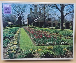 VINTAGE Williamsburg, Virginia 1000 Piece Jigsaw Puzzle Rainbow Works NEW SEALED - Picture 1 of 8