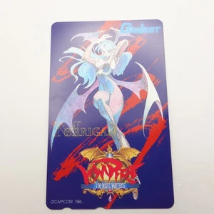 Tarjeta telefónica japonesa Darkstalkers: The Night Warriors Morrigan CAPCOM 1994 - Imagen 1 de 6