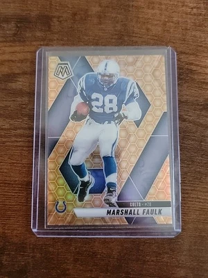 2025 Panini Mosaic Football Marshall Faulk Honeycomb SP Case Hit #26 - Image 1 of 2