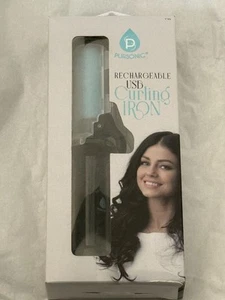 Portable Cordless Rechargeable USB Curling Iron- MISSING USB CHARGER 1” Barrel - Picture 1 of 4
