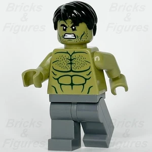 LEGO® Super Heroes Hulk Minifigure Avengers Bruce Banner 76313 sh1013 Marvel - Picture 1 of 3