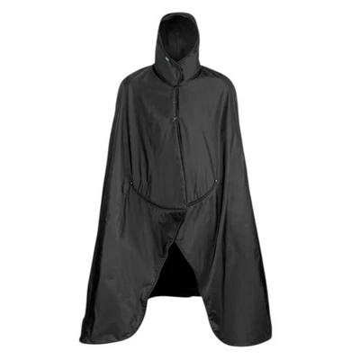 Mambe Capucha Impermeable Estadio Manta Capa Unisex L Negro Atletas Fans NUEVO Foto 1 de 4