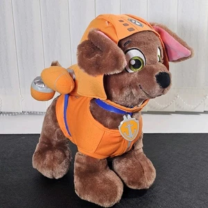 Build A Bear Zuma Paw Patrol weiches Plüschtier - mit vollem Outfit-Etikett Weste Hut-Pack - Bild 1 von 23