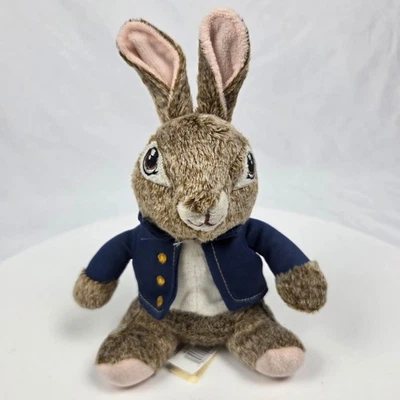 Плюшевая синяя куртка Peter Rabbit Dan Dee Collector's Choice 2023 8 дюймов - Изображение 1 из 4