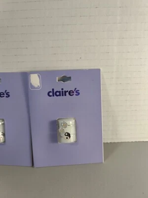 2 Paquetes Claire's Yin Yang con Flores Anillo en el dedo del pie Foto 1 de 4