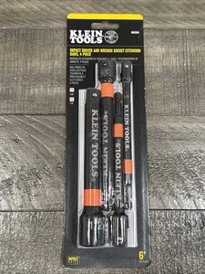 Klein Tools 6-Inch Impact Driver and Socket Extension Bar Set 65038A - Picture 1 of 3