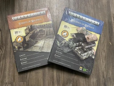 TerraClips Calles y Edificios de Malifaux 3D Edificios Terreno Set Nuevo Wyrd Foto 1 de 4