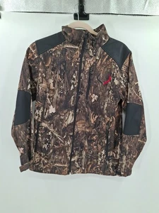 Black Antler Mens Medium Moto Full Zip Camo Coat - Picture 1 of 14