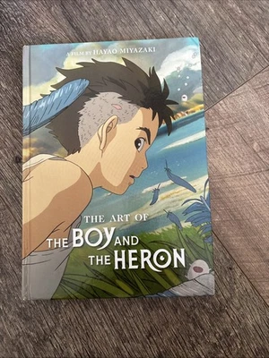 The Art of the Boy and the Heron by Hayao Miyazaki Hardback FREE Del UK - Image 1 of 4