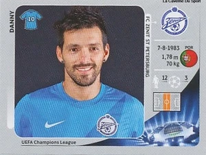 188 DANNY # PORTUGAL FC.ZENIT CHAMPIONS LEAGUE 2013 STICKER PANINI - Bild 1 von 1
