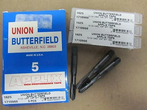 1 pcs UB UNION BUTTERFIELD 5/16-18 NC 3 Flutes APPLIX H3 P Spiral Point Tap - Picture 1 of 1