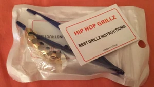 Hip Hop 14K vergoldet Mund Zähne unten unten Grillz USA CSOF - Bild 1 von 4