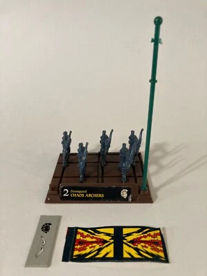 Battle Masters Doomguard Chaos Archers board game pieces, MB 1992 - Image 1 of 4