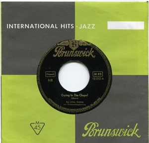 Single Rex Allen / Grady Martin: Crying In The Chapel (Brunswick 12 010) D - Bild 1 von 1