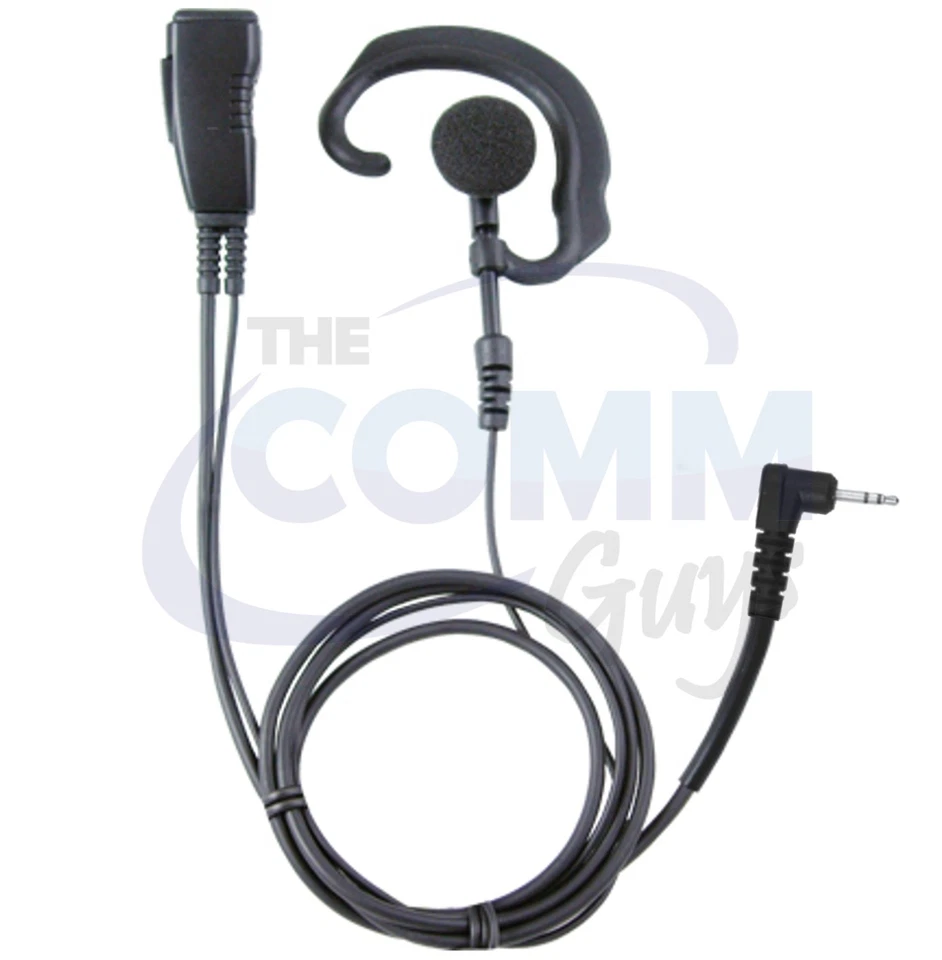 Pryme Pro-Grade Earhook Headset for MOTOROLA Talkabout Radios 1-Pin Connector - Image 1 of 1