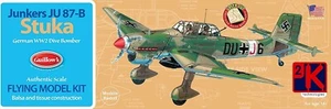 Kit de madera de balsa corte láser Guillows 508 Junkers JU-87-B Stuka escala 1/30 T48 - Imagen 1 de 10