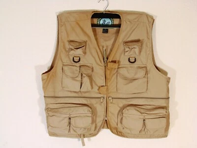 CHALECO/CHAQUETA DE PESCA GRANDE CAQUI MASTER SPORTSMAN Foto 1 de 4