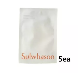 5ea Sulwhasoo First Care Activating Face Mask Packs Sheet Moisture Track Number - Picture 1 of 6