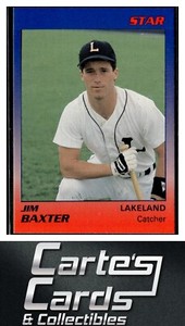 Jim Baxter 1989 Star Lakeland Tigers #2  Detroit Tigers