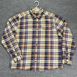 Patagonia Fjord Flannel Men’s L Organic Cotton Multicolor Lightweight Plaid - Picture 1 of 10