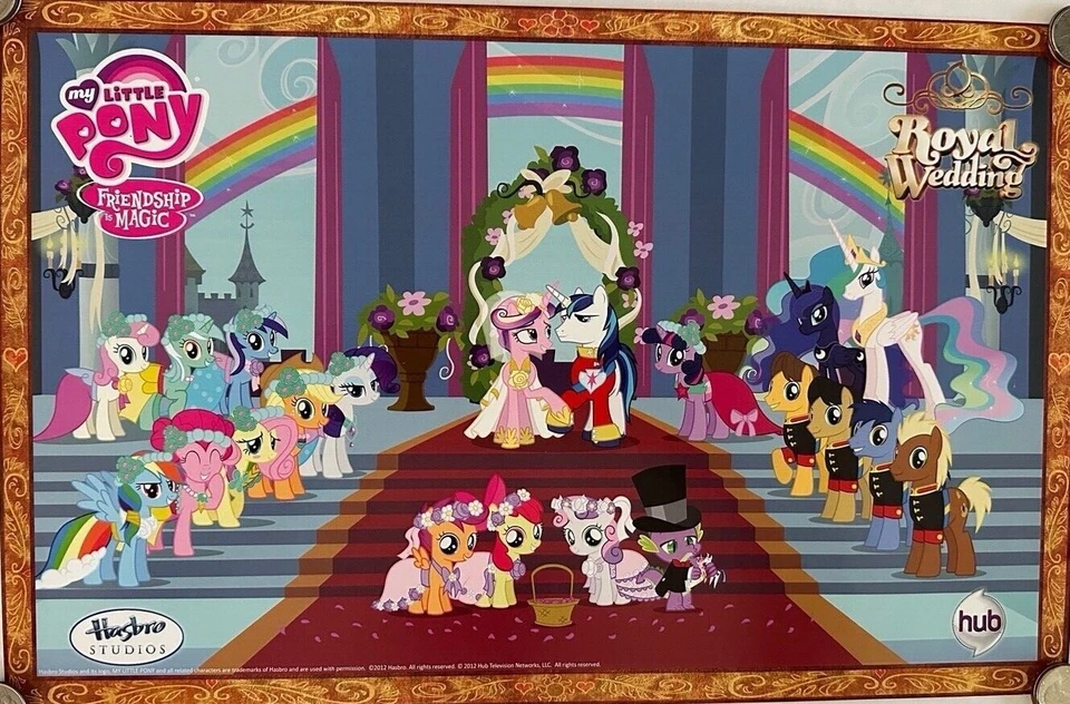 MY LITTLE PONY Poster - ROYAL WEDDING