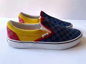 Zapatos sin cordones Vans Classic OTW Rally para hombre talla 9 multicolor parte superior baja - Imagen 1 de 7
