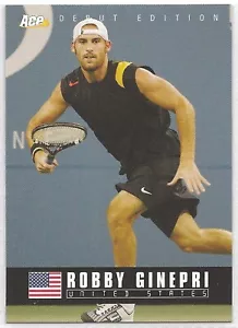 2005 Ace Authentic Debut Edition - Robby Ginepri Tennis Card #23 - Bild 1 von 1