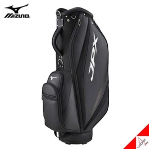 Mizuno 2023 JPX 008 Men's Golf Caddie Bag 9inch 3.06kg PU PE- Black /Express - Picture 1 of 3