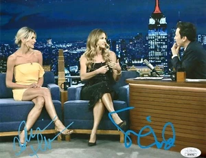 Erin Andrews Charissa Thompson Signed Autographed 8x10 Photo Calm Down Fox JSA  - Picture 1 of 2