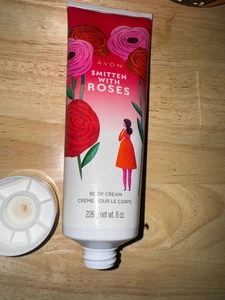 Avon Smitten With Roses body cream 8 Oz. Sealed - Picture 1 of 3