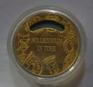 SAINT THOMAS & PRINCE ISLAND 1999 MILLENNIUM IN TIME PROOF 1000 DOBRAS FOB - Picture 1 of 6