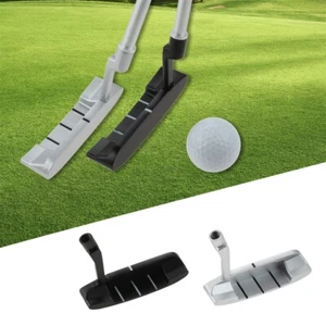 1PC Black Golf Clubs Putter Head Right Hand Single-sided Zinc Alloy For Practice - Picture 1 of 10