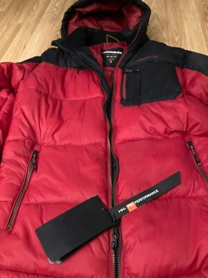 Men's small Red/black Hawke & Co Brand New with tags hooded Jacket - Image 1 of 4