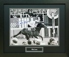 FRAMED WILLIE CARSON HORSE RACING SIGNED PHOTO EPSOM DERBY WITH COA & PROOF