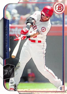 Josh Hamilton 2015 Bowman baseball base card #62 Anaheim Angels - Picture 1 of 2