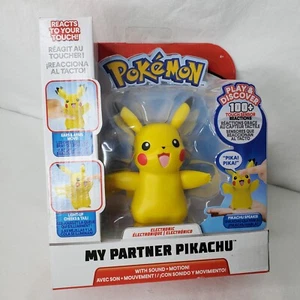Pokémon My Partner Pikachu Personaggio Giocattolo Interattivo Elettronico Nuovo - Foto 1 di 9