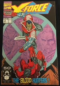 X-Force Vol. 1 #2 - 2nd Appearance of Deadpool Vintage 1991 mit Kunst von Rob Liefeld - Bild 1 von 9