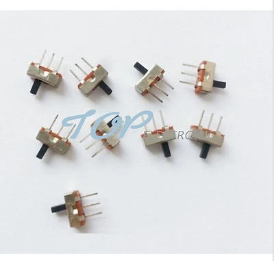20pcs SS12D00G4 SPDT 1P2T 2 Position 3 Pin PCB Panel Vertical Slide Switch - Image 1 of 2