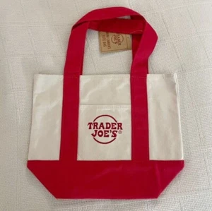 Borsa nuova Trader Joe's Mini in tela rossa - Foto 1 di 1
