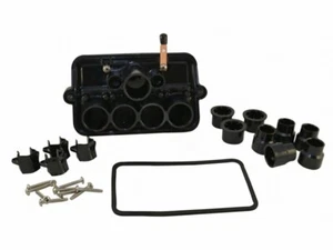 BLACK PLASTIC 5-HOLE JUNCTION BOX (INTERMATIC INC - PJB4175) - Picture 1 of 7