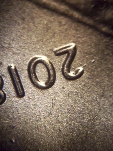 2018 P WDDO 006 Doubled Die OBV BU Lincoln shield cent error coin - Picture 1 of 11